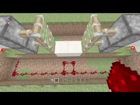 Minecraft: Bedrock Edition Sliding Door Tutorial | How to Build a Smooth and Efficient Door