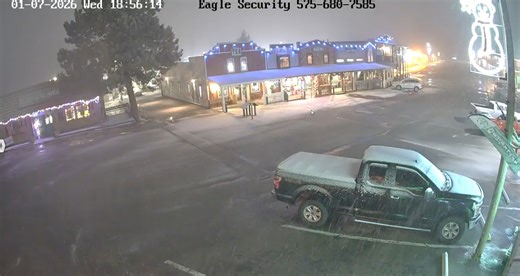 The snow has started to fall in Cloudcroft. A band of heavier precipitation is moving into the Sacramento Mountains. Expect moderate to heavy snow above 8,500 feet for the next couple of hours. | US National Weather Service El Paso Texas