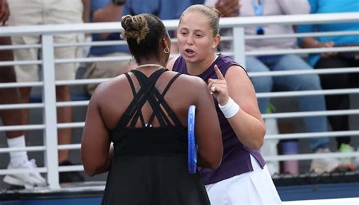 Ostapenko, Townsend engage in fiery argument after US Open clash: Watch