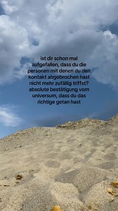 Ist dir schon mal aufgefallen, dass du Ex‑Kontakte nie mehr zufällig triffst?