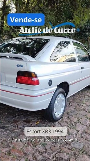 1993 Ford Escort XR3 2.0i in rare condition – For sale by Ateliê do Carro.