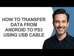 How to Transfer Data from Android to PS3 Using USB Cable - KevinHowTo