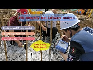 Pile Integrity Test software analysis