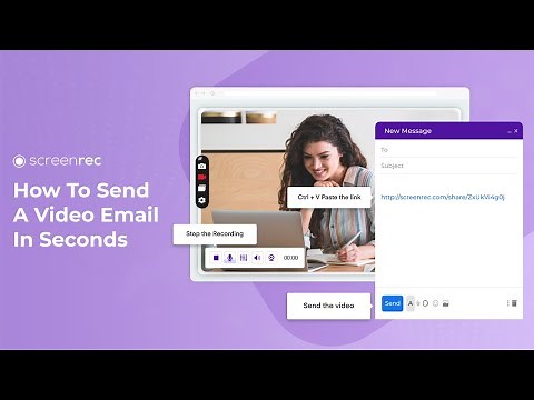 📢 How To Send A Video Email In Seconds