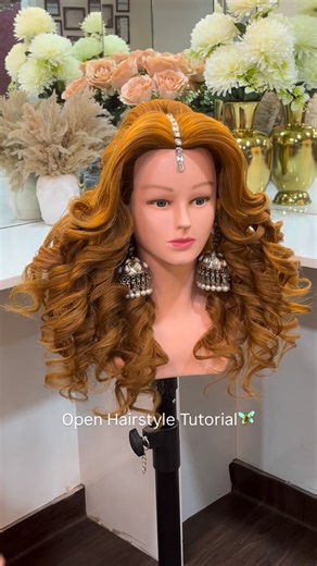 PallaviPrince on Instagram: "WELCOME🤗To The,PALLAVI PRINCE Makeup&Hair Academy🌟 Open Hairstyle Tutorial Video🧚 SEE SAVE LEARN♥️♥️♥️ NOVEMBER 2025~ New Makeup & Hairstyling batch in DELHI📍 Amazing 28MM Curls Tong @stylingartprofessional Makeup page:- @pallaviprince_makeovers"