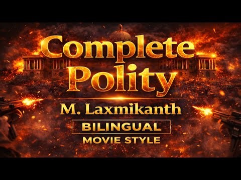 COMPLETE POLITY in One Shot 🔥। M. Laxmikanth Simplified #constitution #mlaxmikanth 🎯