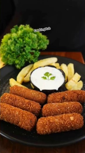 Fish finger recipe ASMR #shorts #food #asmrcooking