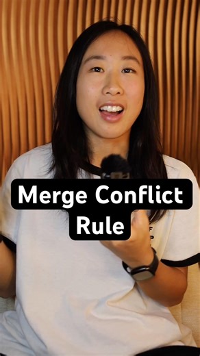Merge Conflict Rule #vibecode #ai #git #autonomous #llm #tech #merge #conflict #code #coding