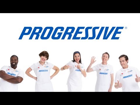 Progressive Insurance Flo and the squad commercial compilation