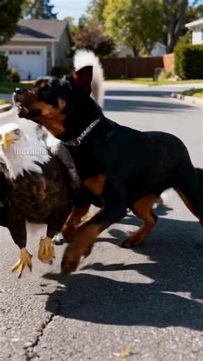 970K views · 5.3K reactions | Heroic Dogs Unite To Save Puppy From Eagle! #usa #empathy #pets | Vu Bros | Facebook