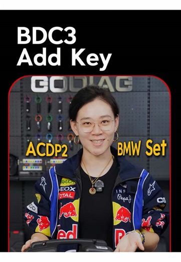 Tutorial for how to use ACDP2 for BMW BDC3 key adding😎😎Follow our steps#locksmith #autolocksmith #carkey #keyprogramming #bmw