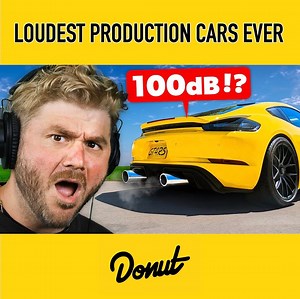 These are the cars with the loudest exhausts from the factory, including a Porsche GT4 RS that we got our hands on! | Donut Media
