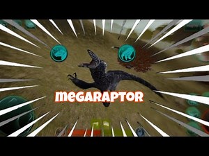 New dino megaraptor | gameplay megaraptor | the cursed isle
