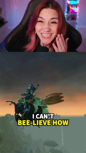 AoElena on Instagram: "Get this ADORABLE Bee Mount from a Timewalking Vendor in World of Warcraft :)"