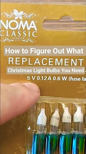How to Quickly Figure Out What Replacement Christmas Light Bulbs You Need
