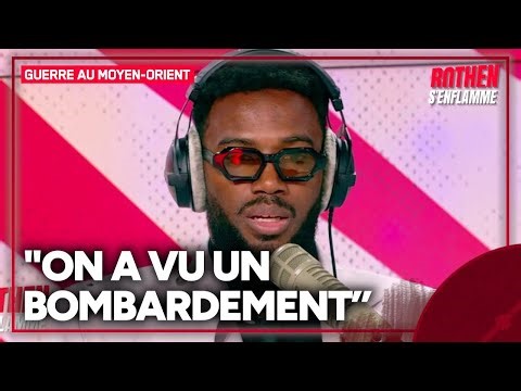 "On a vu un bombardement juste à côté de nous", Duckens Nazon raconte comment il a fui l'Iran