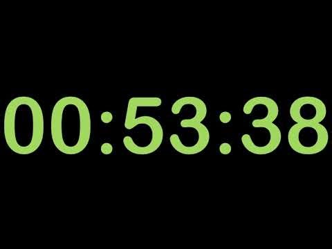 1-Hour Study Timer ✍️ Aesthetic Color Changing (No Alarm)