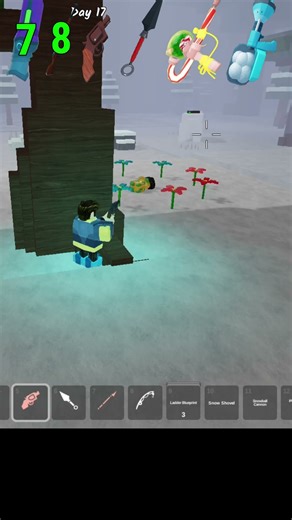 Ranged Weapons vs Polar Bear 😱🔫🐻‍❄️ 99 Nights in the Forest! #roblox #99nightintheforest #usa