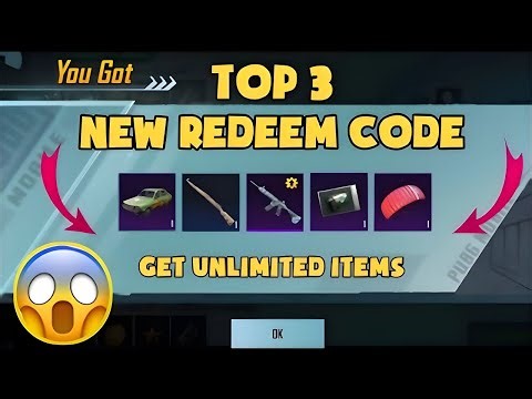 TODAY NEW REDEEM CODE PUBG MOBILE ! LATEST REDEEM CODES REWARDS | PUBG REDEEM CODE TODAY 2025