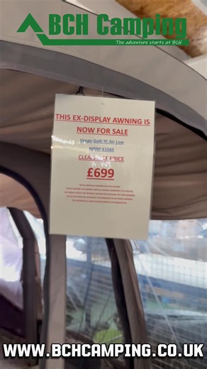 EX-DISPLAY AWNING CLEARANCE — SHOWROOM VIDEO TOUR Watch our showroom video and see the incredible range of ex-display awnings we have available at clearance prices. These premium display models are sold as seen and offer unbeatable value — but once they’re gone, they’re gone. ✔ Huge reductions on premium awnings ✔ Available immediately — no waiting times ✔ Fully viewable in the video and in our showroom ✔ Perfect for quick upgrades at a fraction of the price Important information: • Sold as seen