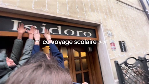 Souvenirs de mon voyage scolaire en Italie