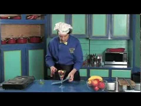 Fresh Fruit Salad with Honey-Lime Dressing - quick, easy, healthy, homemade from scratch