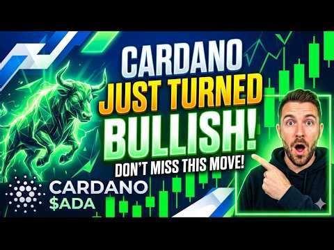 Cardano JUST Turned Bullish?! ADA Breakout Before Jobs Report 🚀