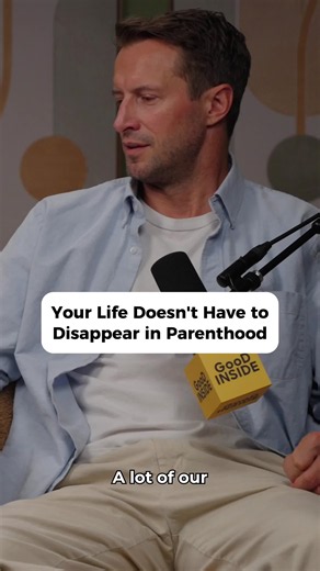 When you have a baby, of course your life changes. Of course your baby's needs become a priority. And also... you've spent years building a life before your child arrived. A lot of parenting advice can make it seem like the goal is to organize your entire world around your child. But in my conversation with @HannahBronfman and @BrendanFallis, we talk about a different idea: bringing your child into the life you've already created. Not because your needs matter more than theirs. Because when kids