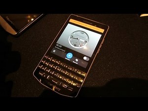 BlackBerry Porsche Design P9983 First Hands On