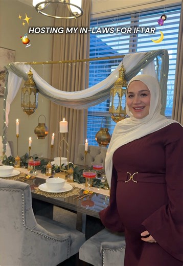 I hosted my in-laws for Iftar at 8 months pregnant and here’s how it went 🌙✨ So thankful I had @Shan Foods Global to help me get it all together 🤍 #GetYourShanTogether #ramadanvlog #iftar #hosting
