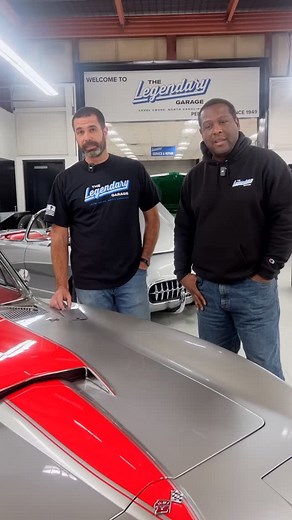 Could this be an exact match for this ‘67 Vette’s discontinued color? We are trying it out on a test panel before jumping into the paint shop. In restoration, details matter. That’s why we go the extra mile to find the perfect paint match for every project. That’s the difference between good and great. #TheLegendaryGarage #Corvette #67Corvette #PaintMatch #Restoration #DetailsMatter #ClassicCars #ChevyCorvette | The Legendary Garage