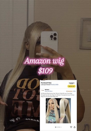 Yes it’s true ! This wig was only $109‼️ I had to overnight this wig in time for the Cardi B concert that I literally decided to go to last min 🫠 It came I customized it and installed in 2 hours 😩 Comment Below how you think it came out for the price it was …. Have you booked your appointment yet ⁉️ #wig #foryoupageofficiall #cardib
