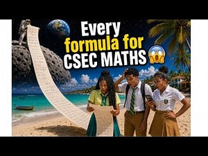 EVERY formula for CSEC MATHS!