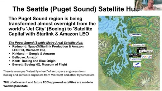Karl J. Weaver, New Broadband Satellite Revolution, Seattle, has transformed into a Satellite Hub | Karl Joseph Weaver 魏卡爾