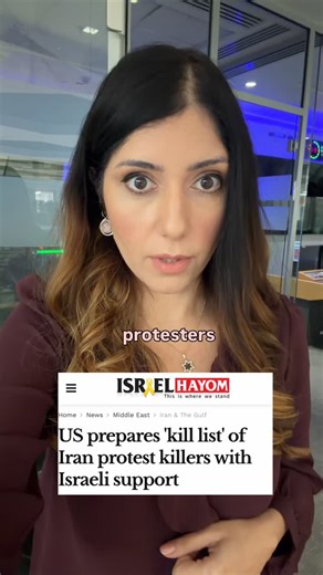 Zina Rakhamilova | News Analyst on Instagram: "The death toll in Iran by the regime’s brutal crackdown is believed to have surpassed over 36,000, most of them civilians, with many of the deaths occurring between January 8 and 9. Today a report by @israelhayomeng states that American officials are working to compile a list of regime figures involved in the massacre of protesters. It is still unclear what action the US is planning to take but at the very least, the US has began to document all the