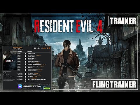 Resident Evil 4 v1.0 Plus 18 Trainer-FLiNG