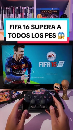 🔥 Fifa 16 en PS3 😱 #ps3 #playstation #ps3gaming #fifa16 #messi #fifavspes #juegosretros #gamer #tipsplaystation #videojuegos