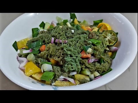 How to make Lukot Salad | Seafood Salad | Pancit sa Dagat | Libran food and travel