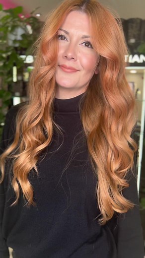 Peach Blush Hair Transformation with Wella Color Mask | Ruth Lindley