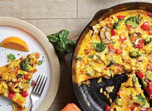 Healthy Loaded Vegetable Frittata Recipe
