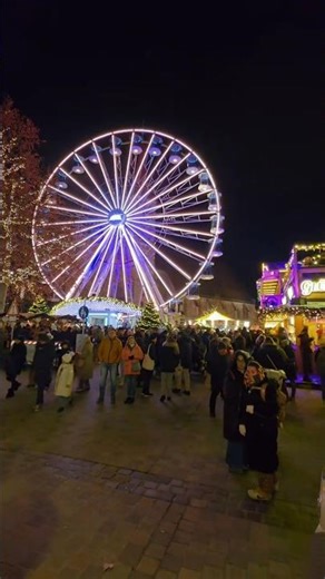 Nuremberg's Giant Christmas Ferris Wheel! 🎡✨ POV #Shorts