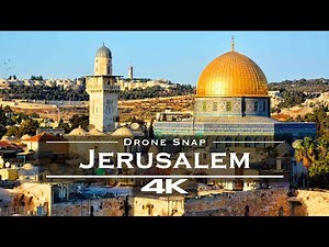 Jerusalem - by drone [4K]