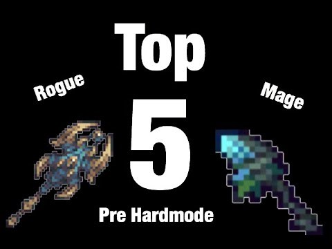 Top 5 Favorite Pre Hardmode Weapons | Terraria Calamity Mod