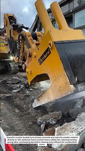 Hydraulic Crusher Bucket Power