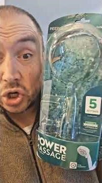 How to quickly install Peerless power massage shower head! #diy #diyprojects #homeimprovement #Bath