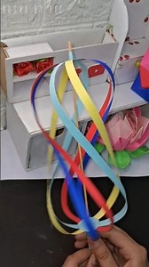 Colorful Paper Spinner DIY ✨🌀 | Super Easy Spinning Craft | Bushu by BIZ