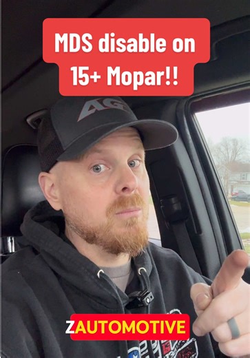 EASILY Disable MDS in your 15 Mopar! #charger #challenger #grandcherokee #durango