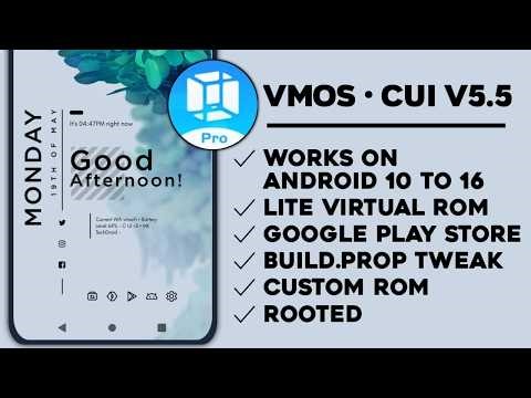 VMOS Pro Root | C UI v5.5 Custom ROM