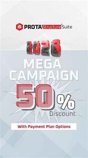 ProtaStructure Suite 2026 is here — smarter modeling, stronger seismic design, faster detailing, and global code compliance. For a limited time, new licenses are available at 50% OFF.�Engineers in 95 countries already trust ProtaStructure — now it’s your turn. 👉 Learn more: www.protasoftware.com #ProtaStructure2026 #StructuralEngineering #EngineeringInnovation #SeismicDesign #SmartModeling | Prota Software