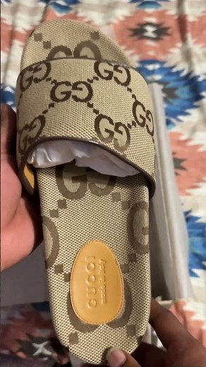 Gucci slides #fypシ #grwm #shorts #unboxing